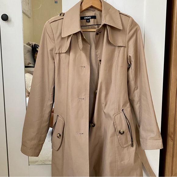 DKNY trench coat size XS - Picture 2 of 7